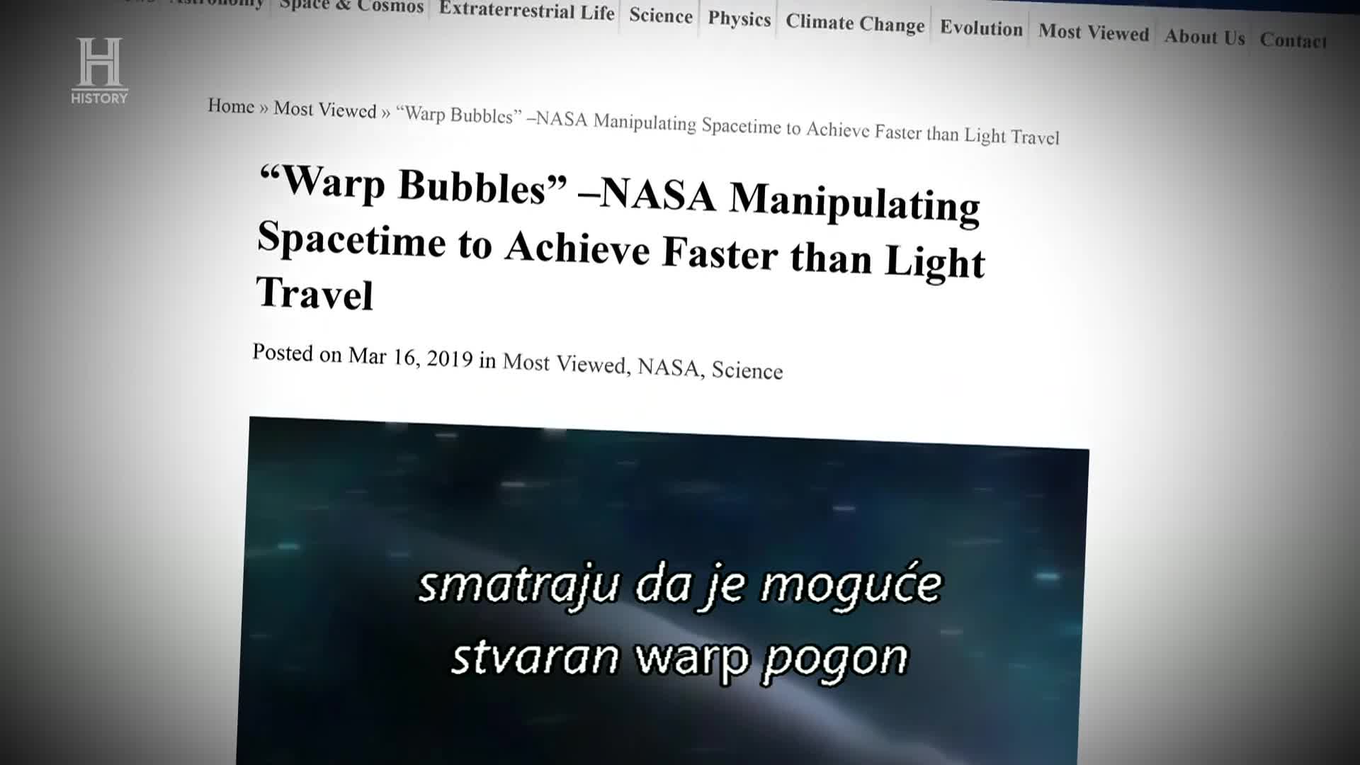 History